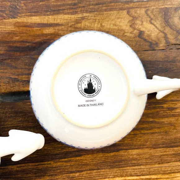 Disney Parks: Gourmet Tea For One - Teapot (3pcs). Cornflower blue and w… - Picture 4 of 10